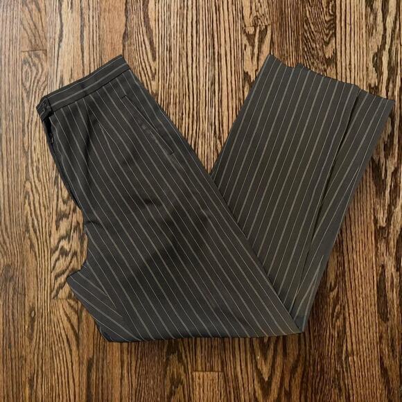 dressbarn Pants - Black and white pinstripe pants